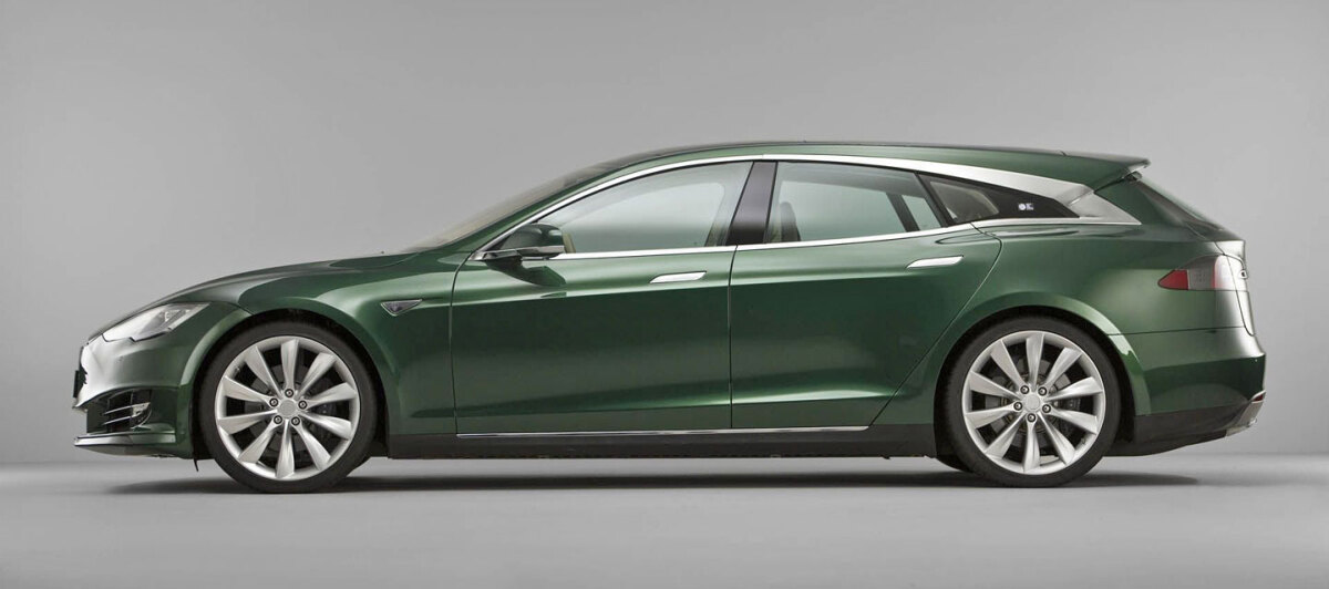 Tesla S Shooting Brake - RemetzCar