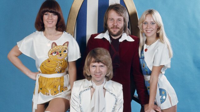Bjorn Ulvaeus, Agnetha Faltskog, Anni-frid Lyngstad a Benny Andersson