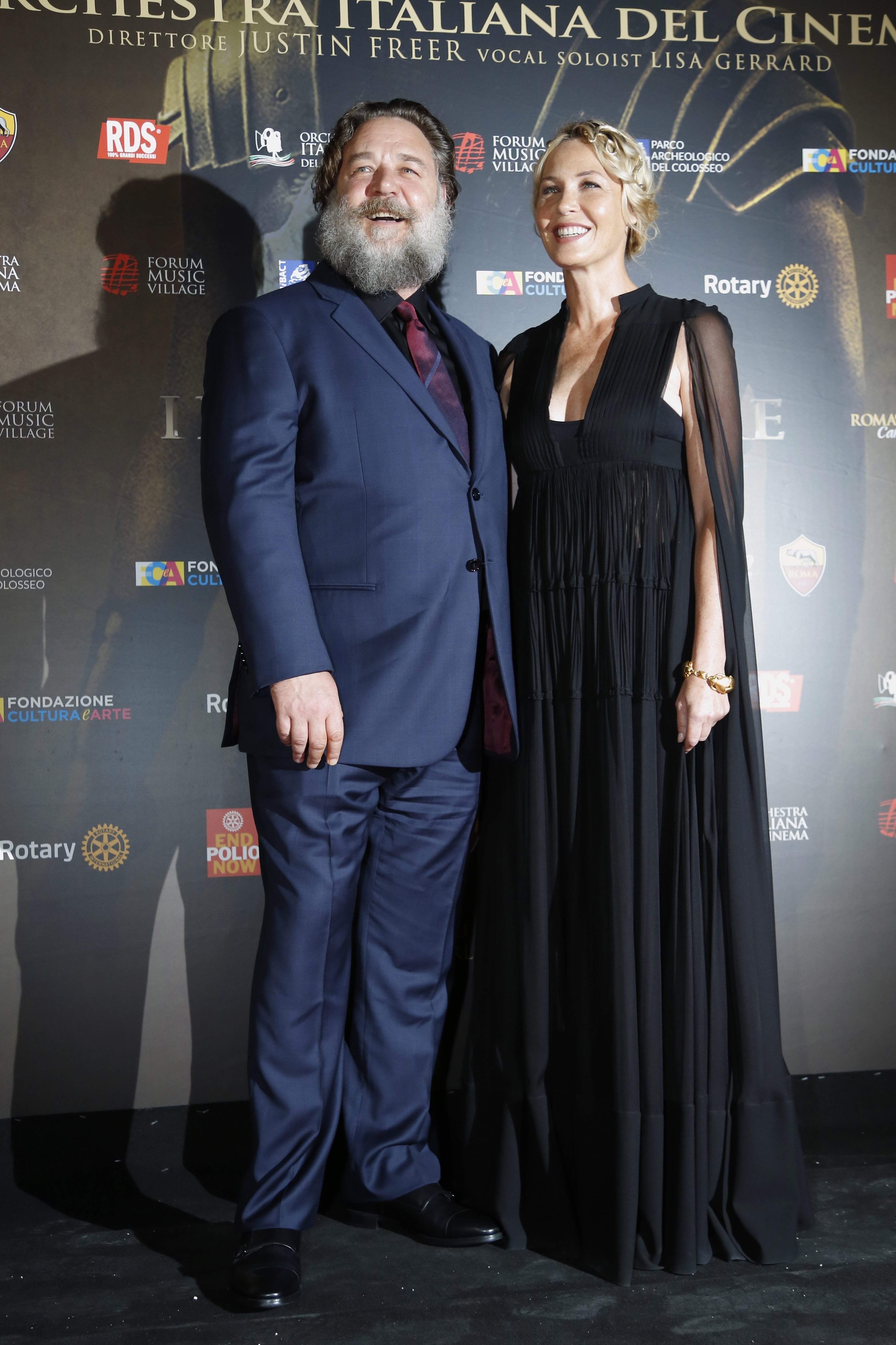 Herec Russell Crowe a herečka Connie Nielsen po rokoch od nakrúcania filmu Gladiátor sa opäť objavili spolu.