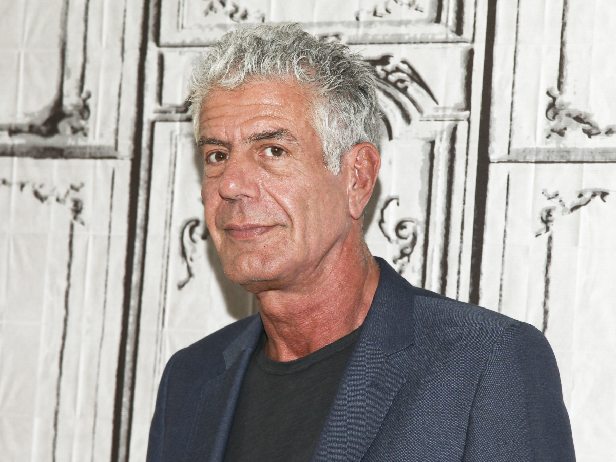 Šéfkuchár Anthony Bourdain na archívnom zábere. 