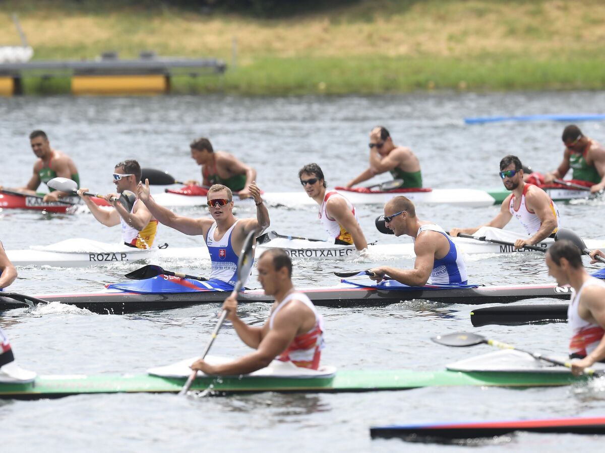 Srbsko SR Kanoistika ME K4 1000m striebro