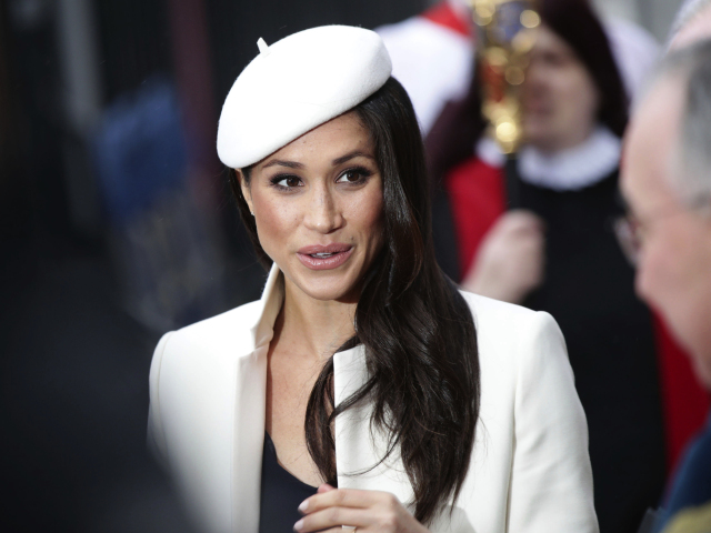 Vojvodkyňa Meghan v marci 2018 na oslavách hier Commonwealthu. 