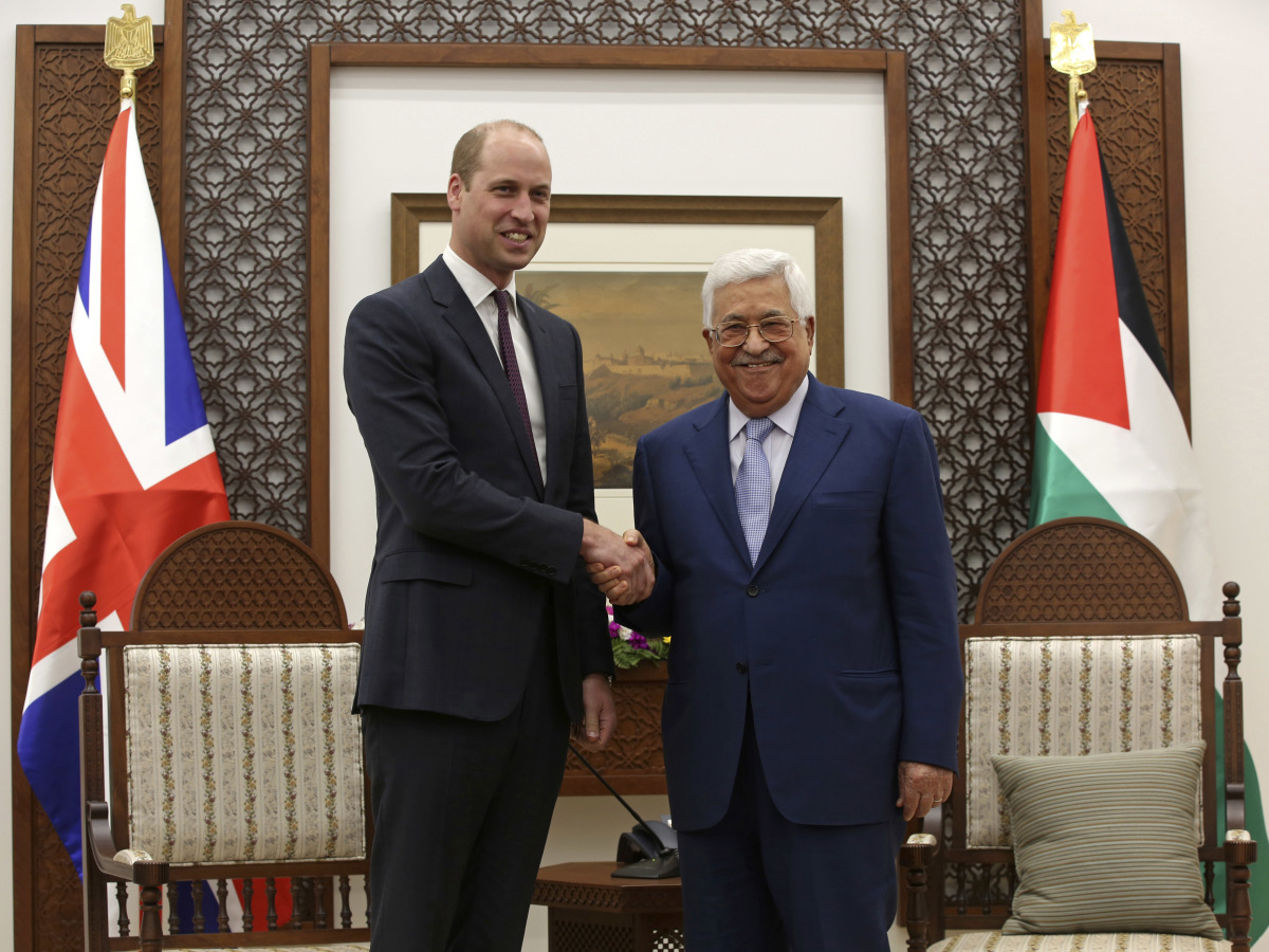 Izrael Británia William návšteva