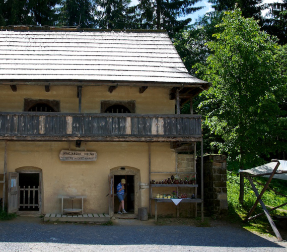 Skanzen v Zuberci