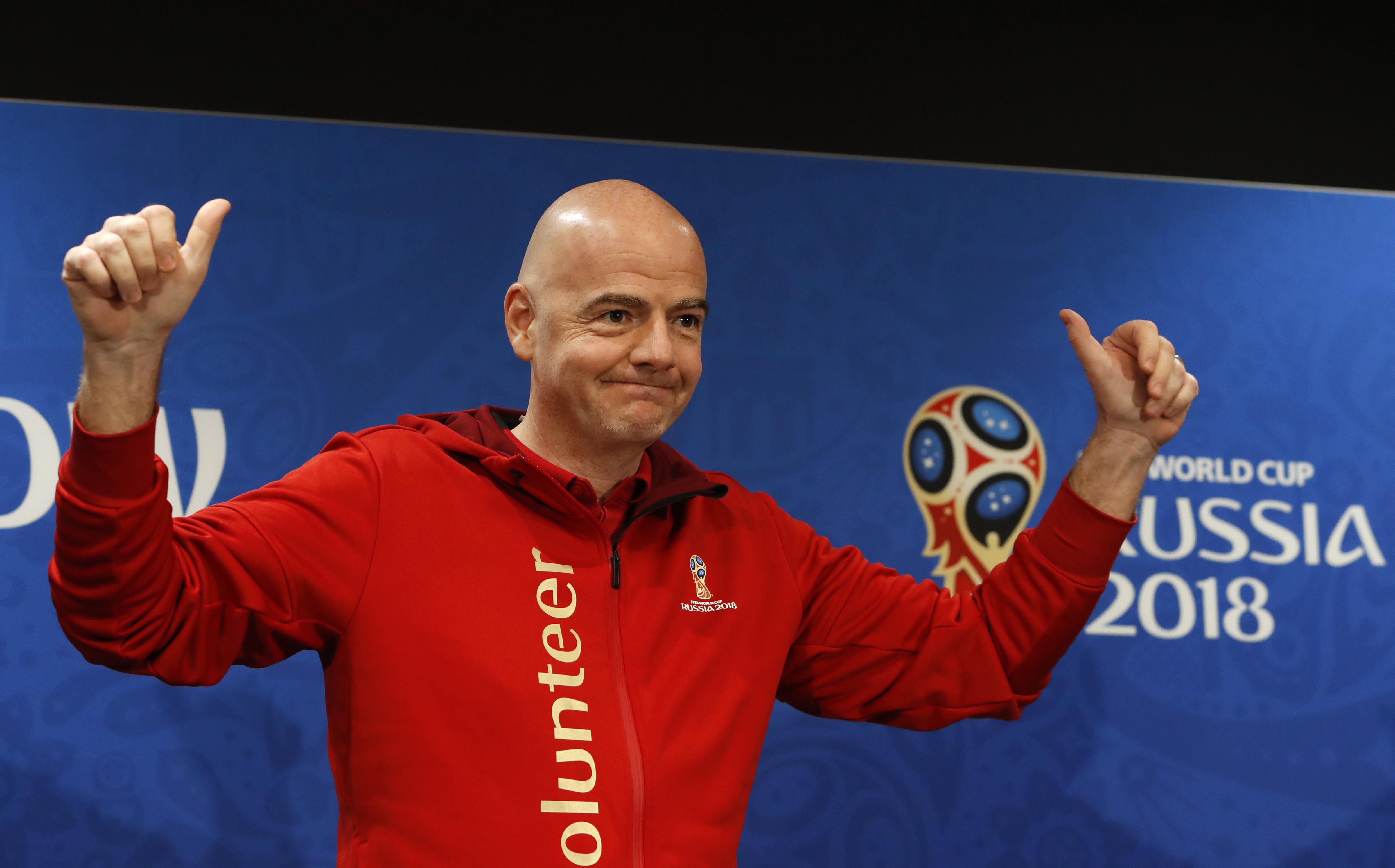 Gianni Infantino, šéf FIFA hodnotil MS v Rusku.