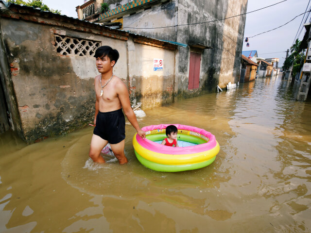 vietnam, záplavy, Hanoj