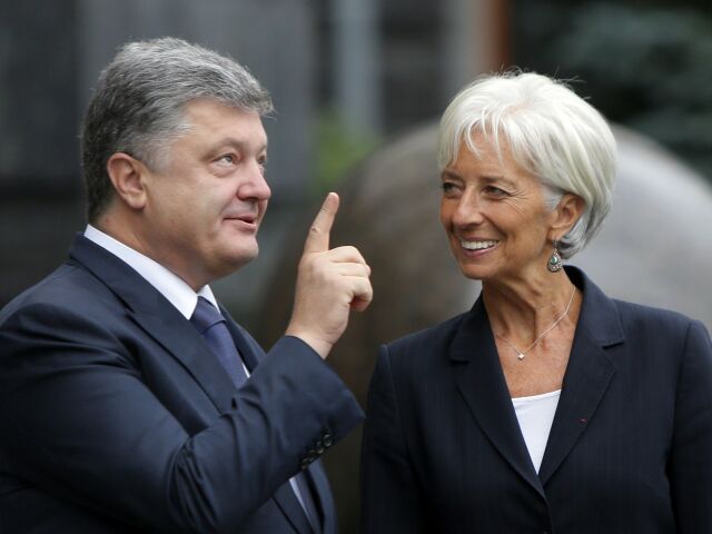 porošenko, lagardeová