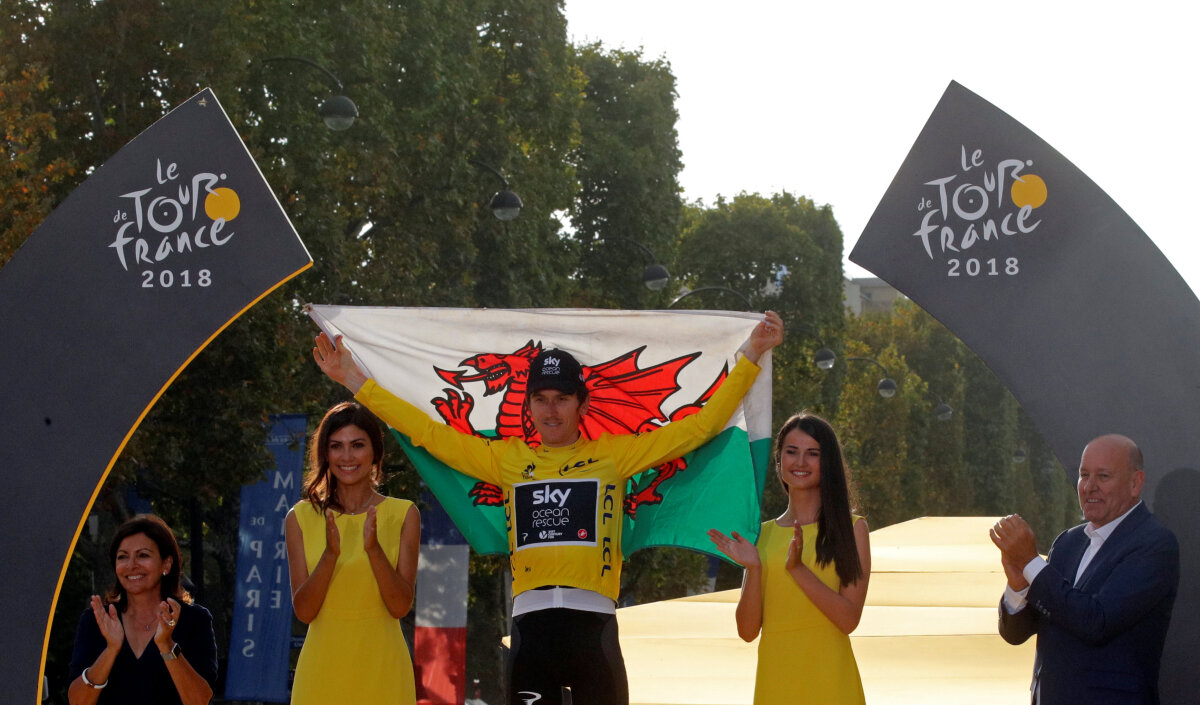 Geraint Thomas, vlajka