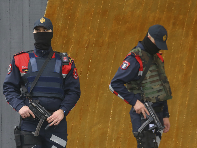 albánsko, polícia