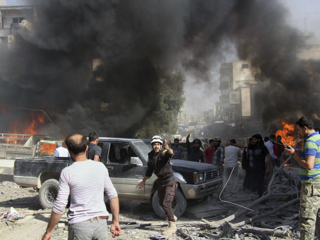 sýria, idlib