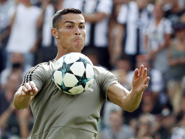 Taliansko futbal Juventus Cristiano Ronaldo debut