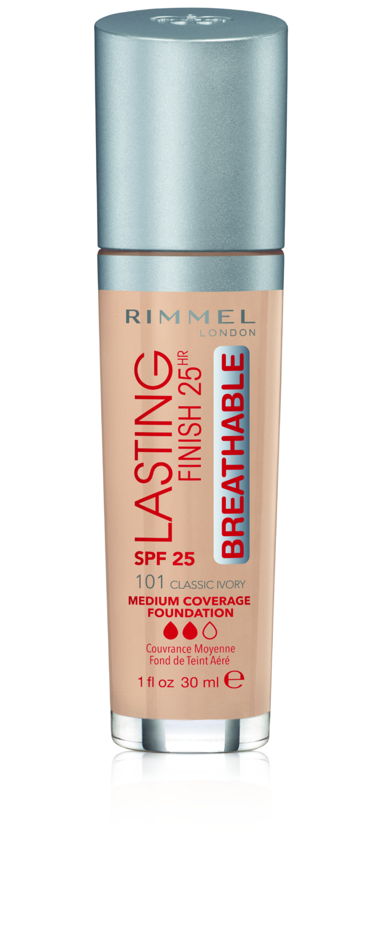 Ochranný mejkap Lasting Finish Breathable
