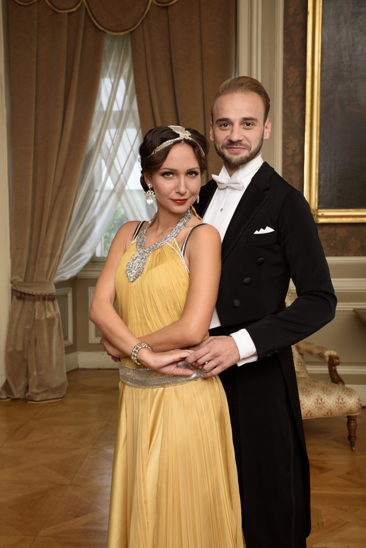 Herečka Veronika Arichteva s Michalom Necpálem.