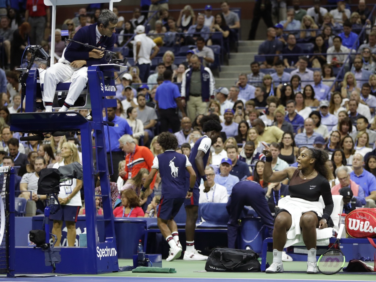 APTOPIX US Open Tennis Serena