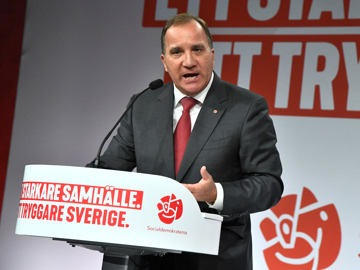 Švédsko, voľby, Stefan Löfven