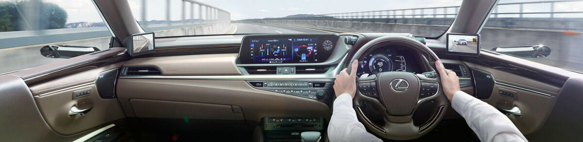 Lexus ES - digitálne zrkadlá