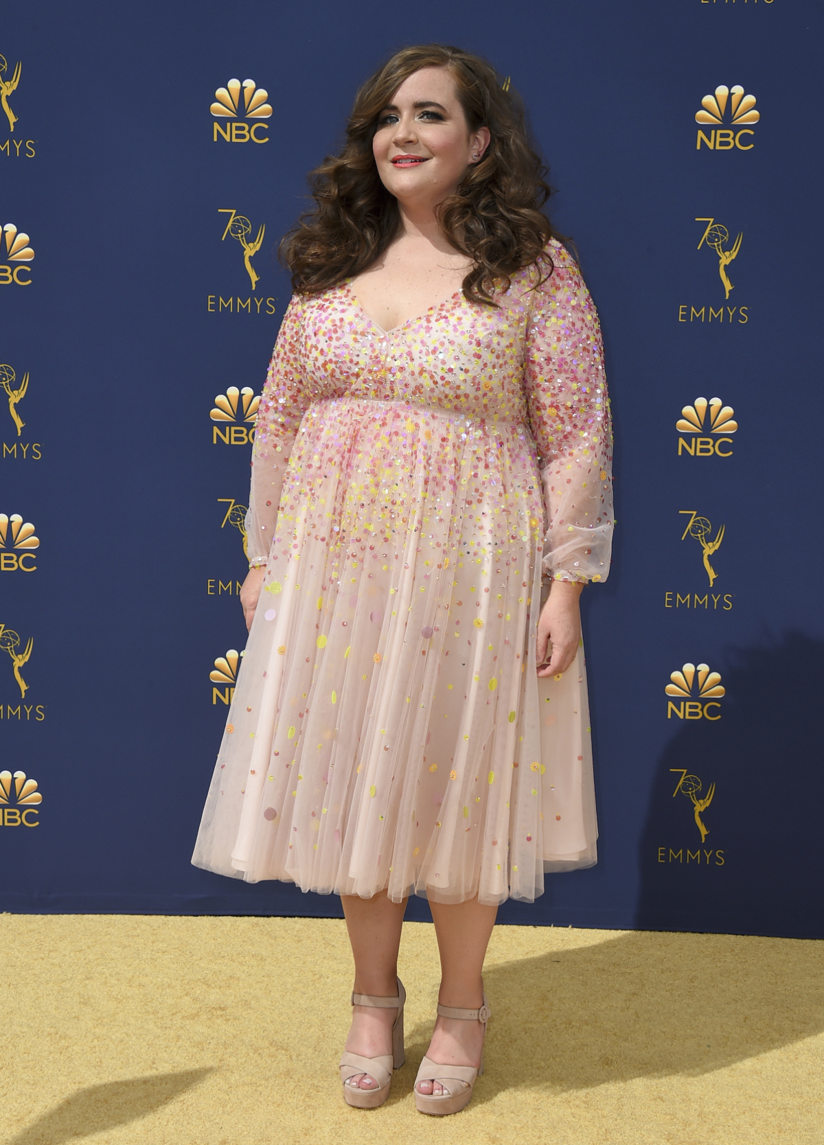 Herečka Aidy Bryant.