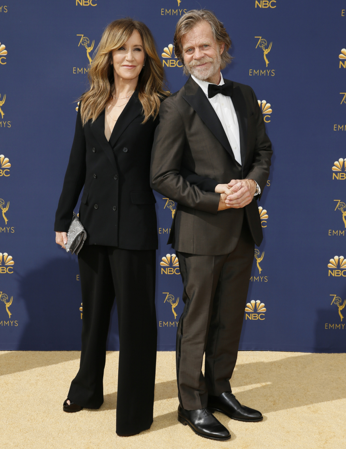 Herečka Felicity Huffman a jej manžel William H. Macy.