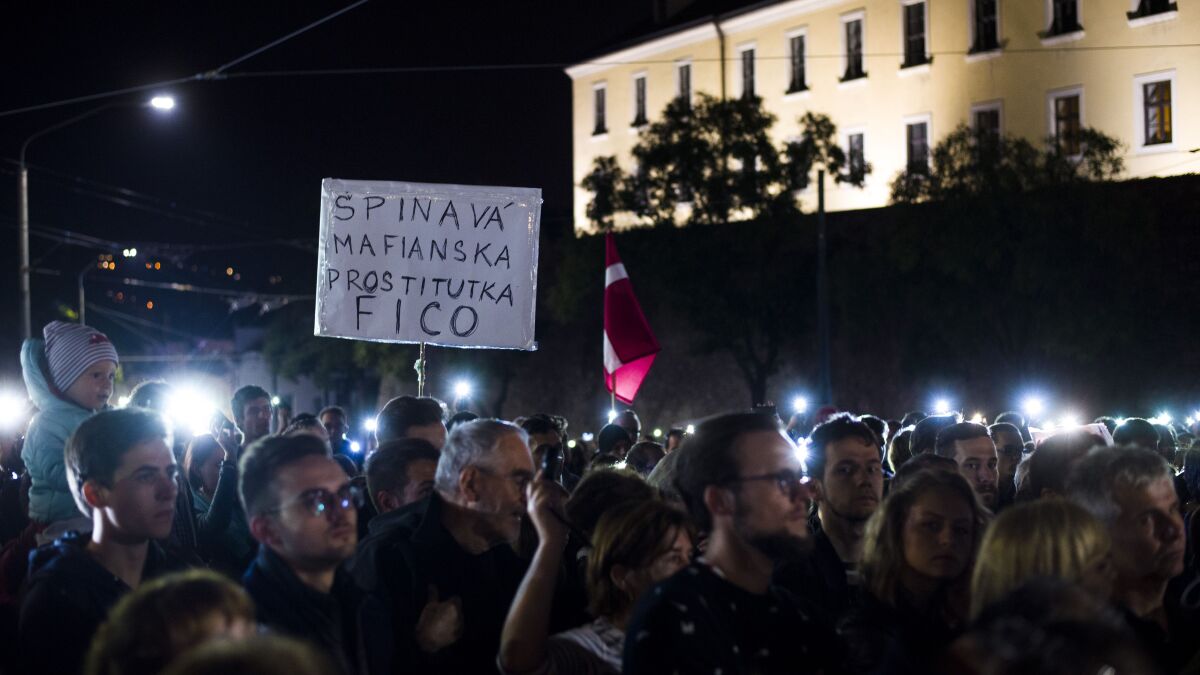 SR Bratislava pochod Za slušné Slovensko BAX