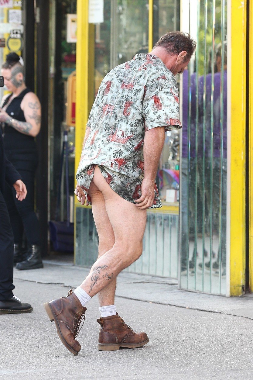 Herec Christopher Meloni počas nakrúcania série Happy! v New Yorku.