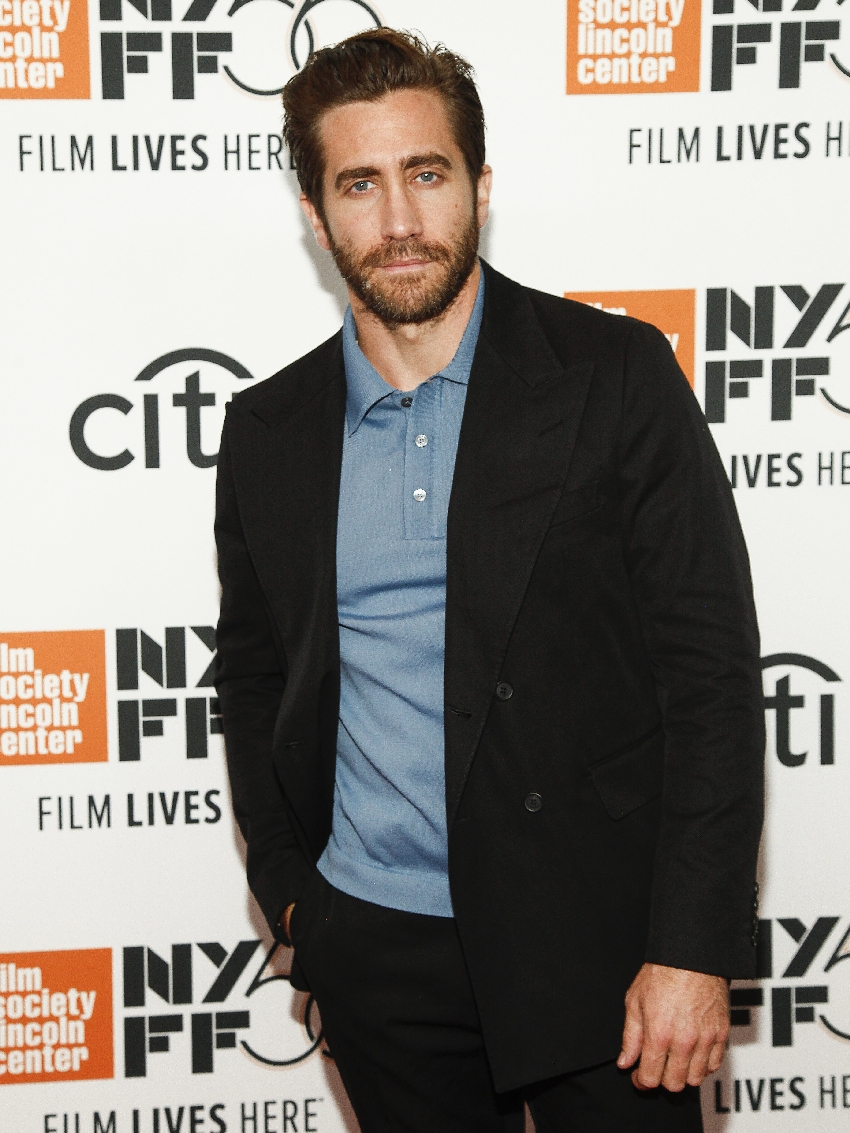 Herec Jake Gyllenhaal na premiére filmu  "Wildlife" v New Yorku.