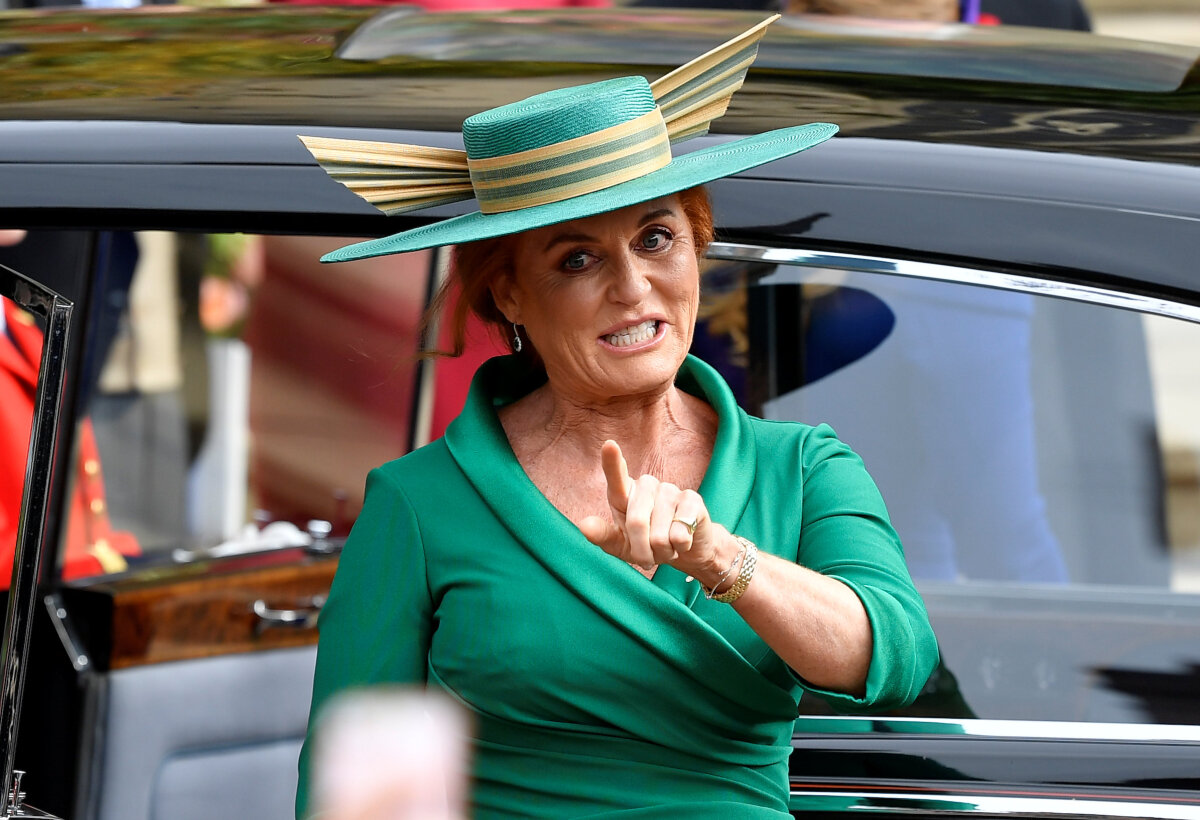 Sarah Ferguson, vojvodkyňa z Yorku.