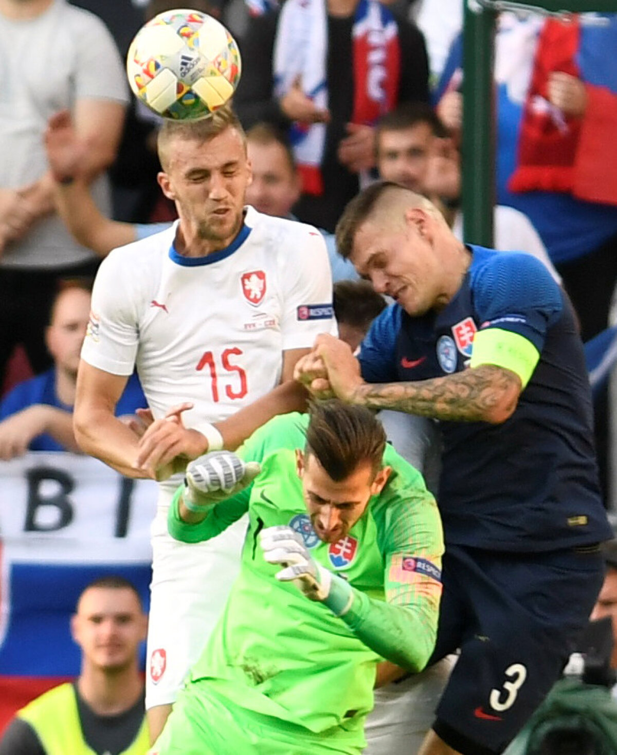 SOCCER-UEFA-NATIONS-SVK-CZE/