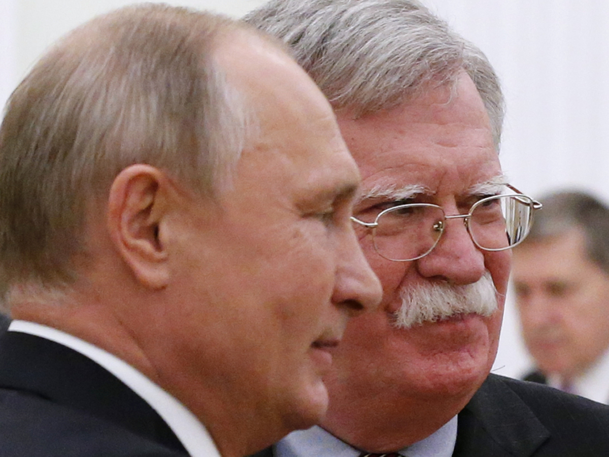 Vladimir Putin, John Bolton