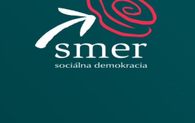 Nové logo strany Smer.