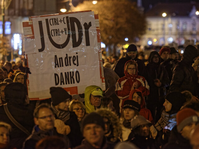 košice, protest