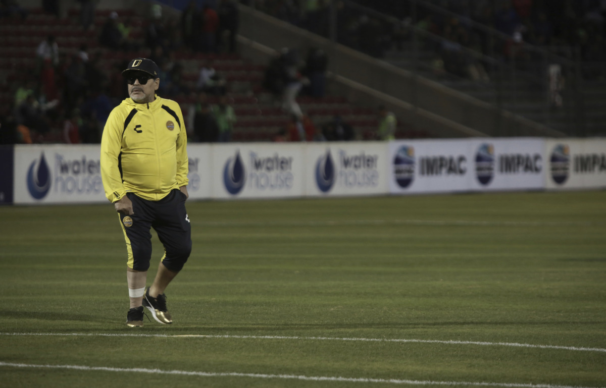 Mexico Soccer maradona