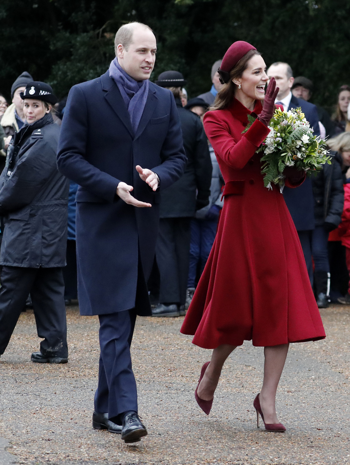 Princ William a jeho manželka - vojvodkyňa Kate z Cambridge.
