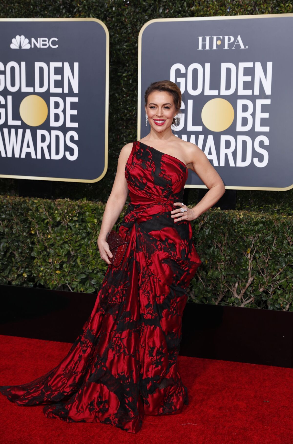 Herečka Alyssa Milano.