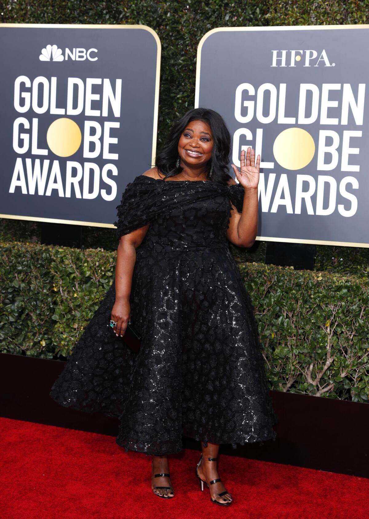 Herečka Octavia Spencer. 