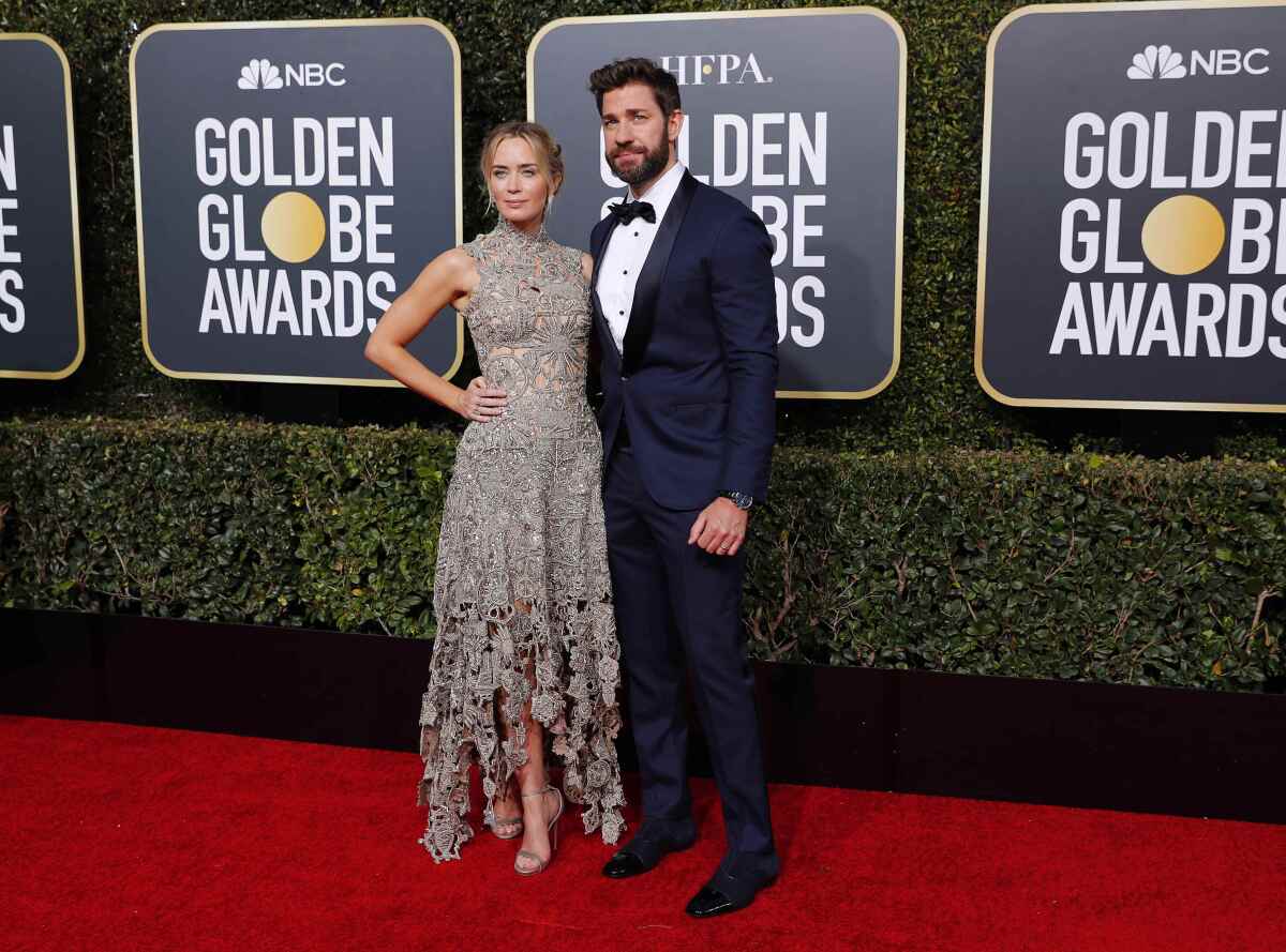 Manželksý pár Emily Blunt a John Krasinski.