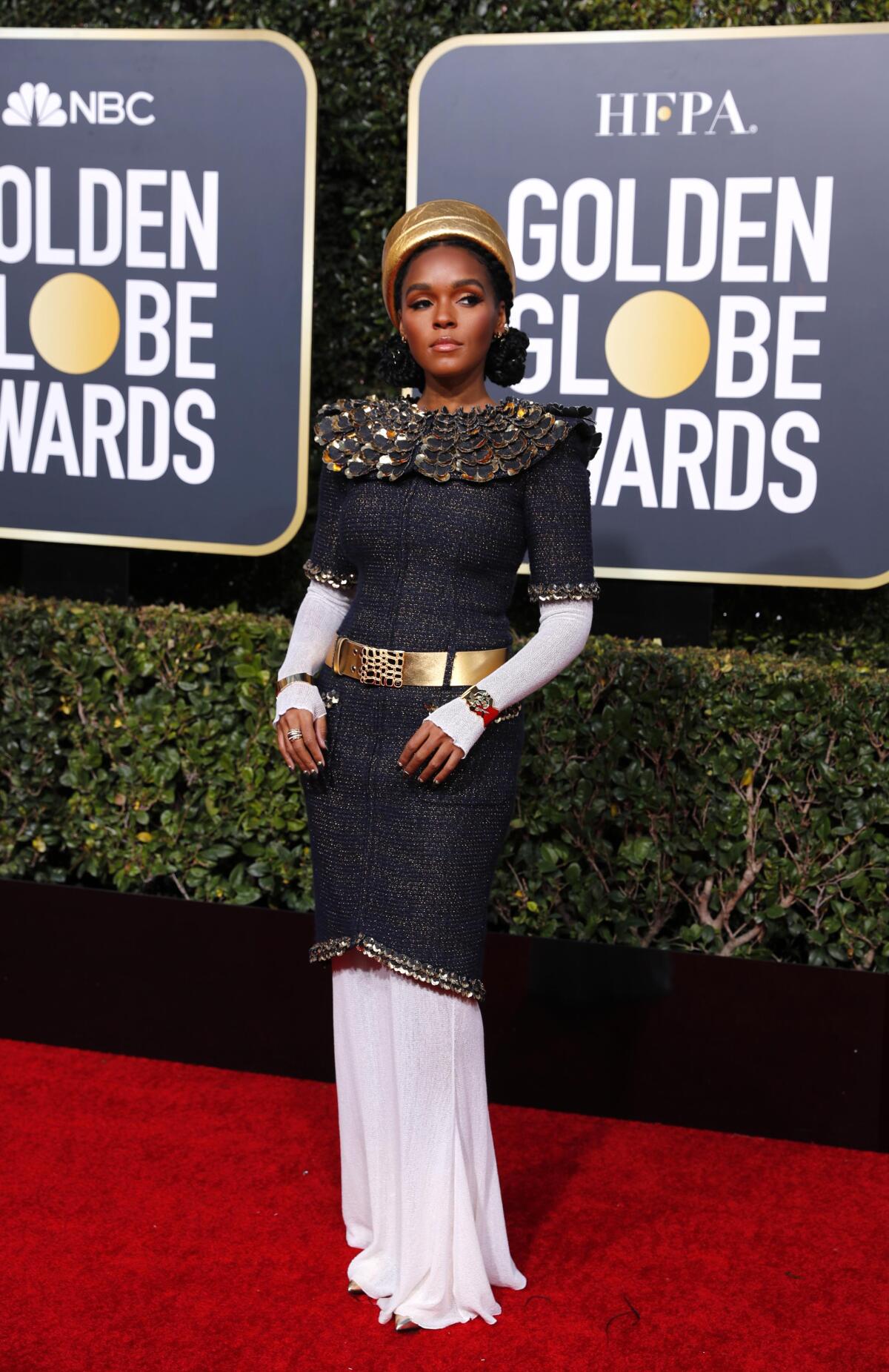 Speváčka a herečka Janelle Monae v kreácii Chanel.