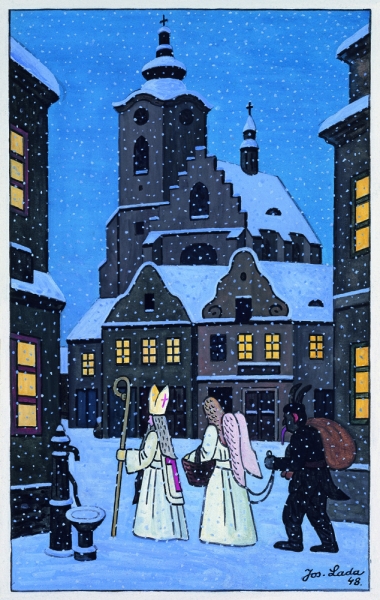 Mikuláš, anjel a čert (1948)