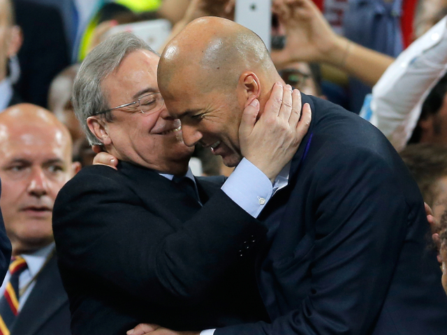 Florentino Pérez, Zinedine Zidane