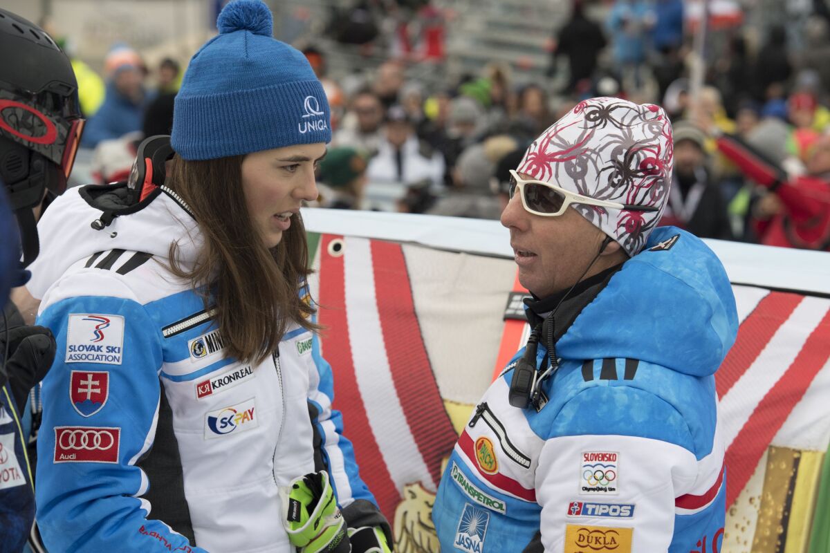 Petra Vlhová, Livio Magoni
