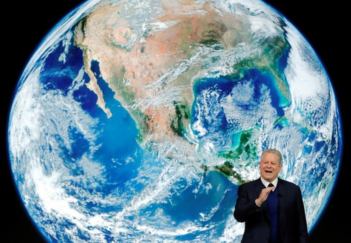 Al Gore, Davos