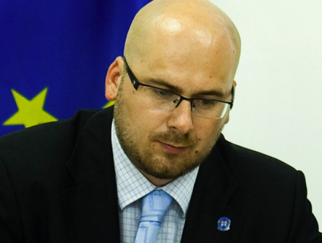 Hovorca Združenia miest a obcí Slovenska (ZMOS) Michal Kaliňák