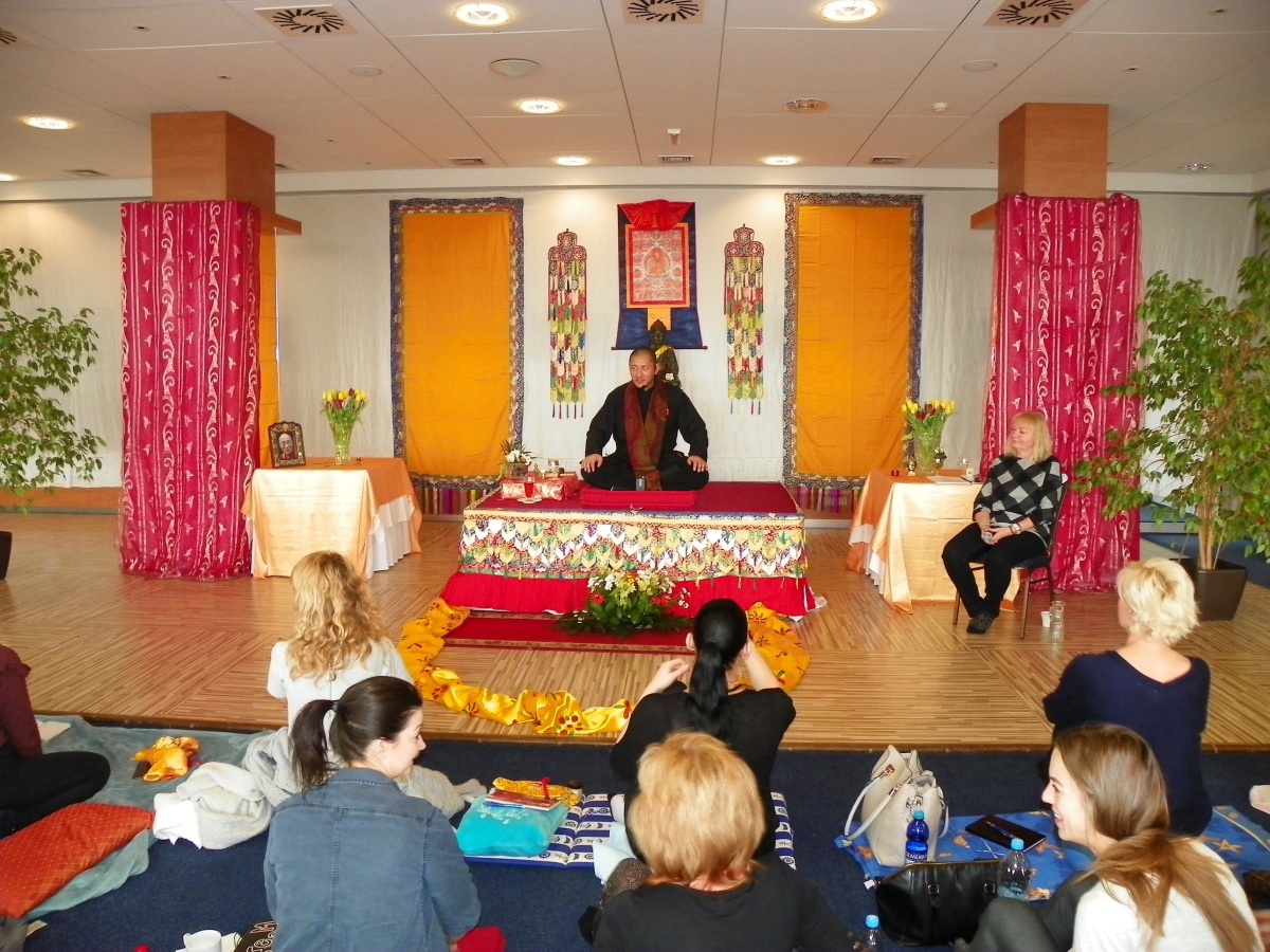 budhistický majster Rinpoche Tulku Láma Lobsang