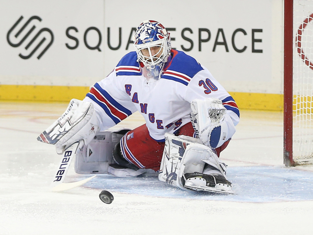 HOCKEY-NHL-NYR-CAR/ Lundqvist