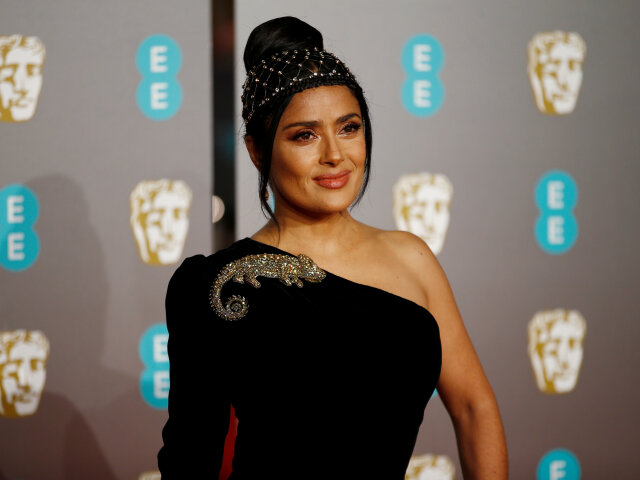 Herečka Salma Hayek bola neprehliadnuteľná.