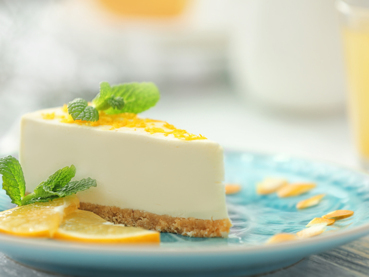 Citrónový cheesecake
