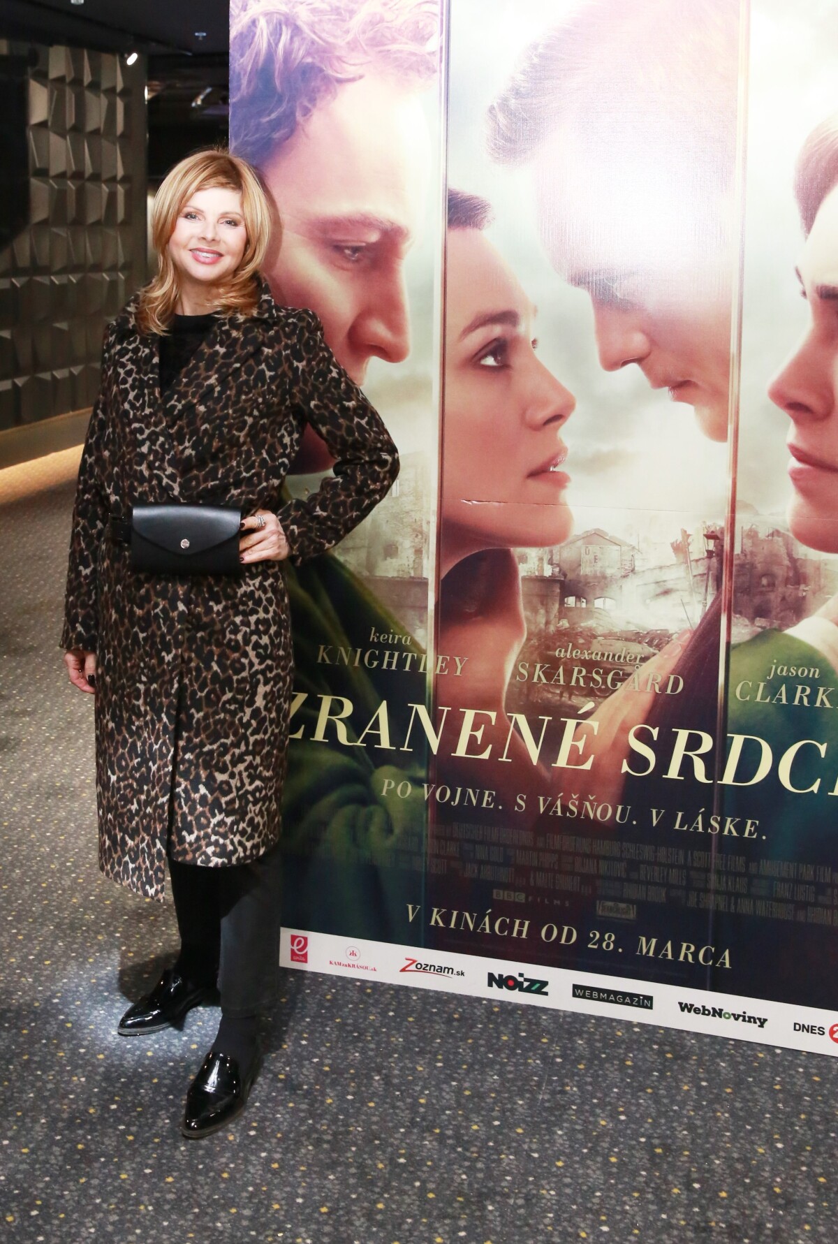 Na premiéru prišla aj moderátorka Soňa Müllerová. 