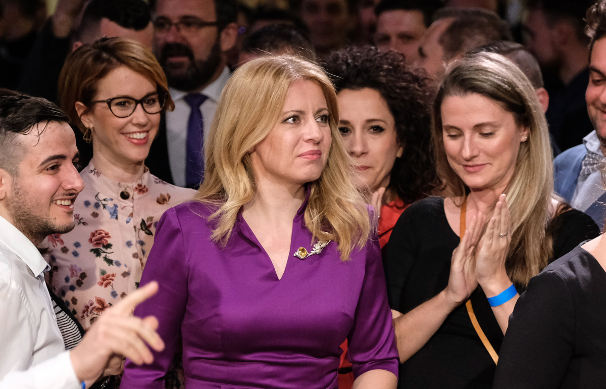 zuzana čaputová, prezidentské voľby