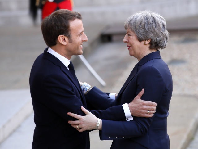 Francúzsko Macron Mayová brexit rokovanie