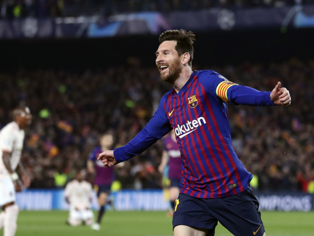 Spain Soccer Champions League Messi
