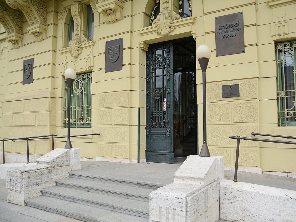 Budova košickej župy.